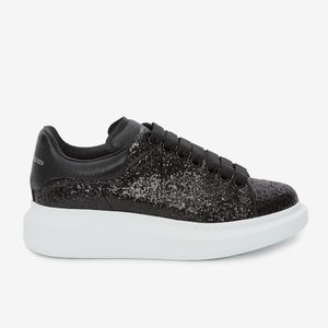 Black glitter Alexander McQueen sneakers